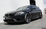 BMW M5 Frozen Black by EAS on Vorsteiner Wheels (V-FF 105) 2016 года